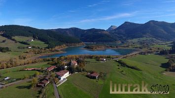 Aerial-Landscape-Lagoon-Gipuzkoa-Basque-Country