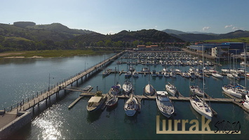 Aerial-View-Sailboats-Zumaia-Gipuzkoa-Basque-Country